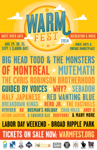 WARMfest poster