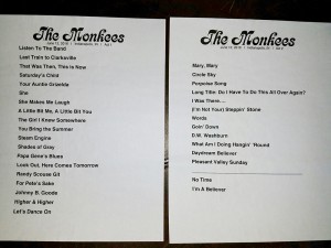 setlist